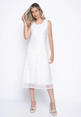 Picadilly Sleeveless Mesh Dress