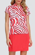 Rosalia Top - Zebra Frill