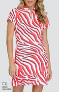 Stell Dress - Zebra Frill