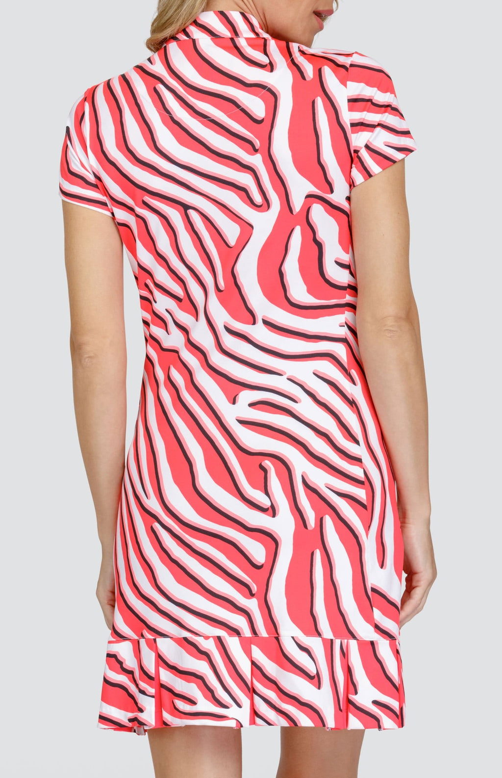 Stell Dress - Zebra Frill