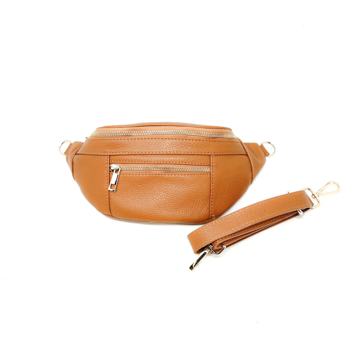 KADOU BOUTIQUE Leather Fanny Pack — main product shot