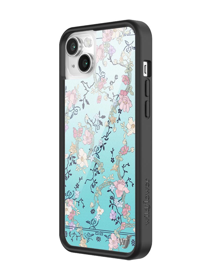 Gallery Girlie Blue iPhone Case