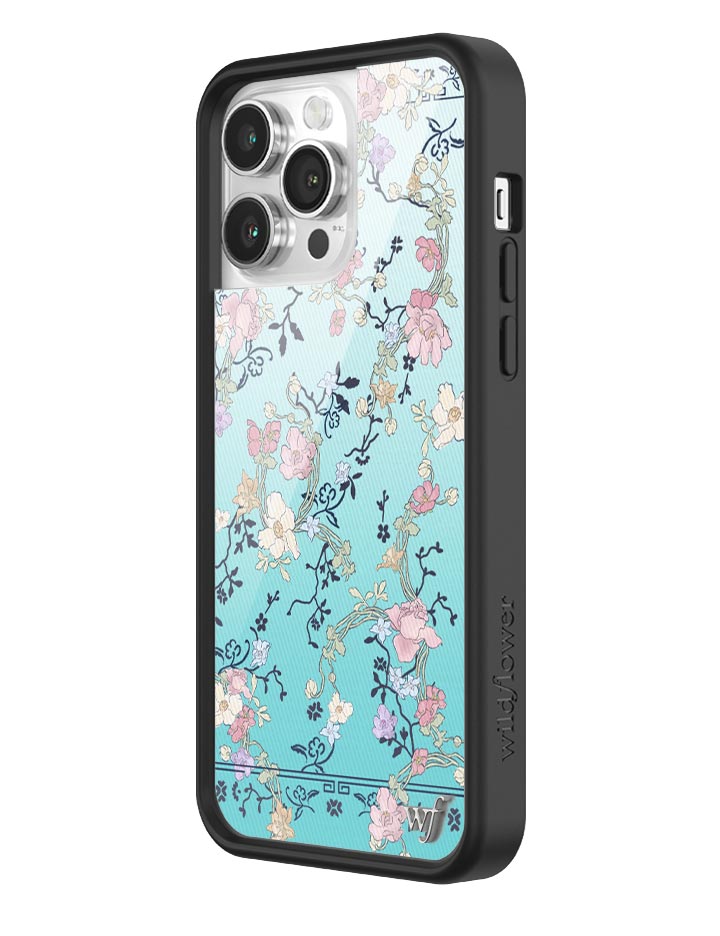 Gallery Girlie Blue iPhone Case