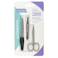 Lionesse Personal Grooming Set - 3-in-1 Travel Kit with Nail Care Tools, Tweezers & Scissors for Men & Women