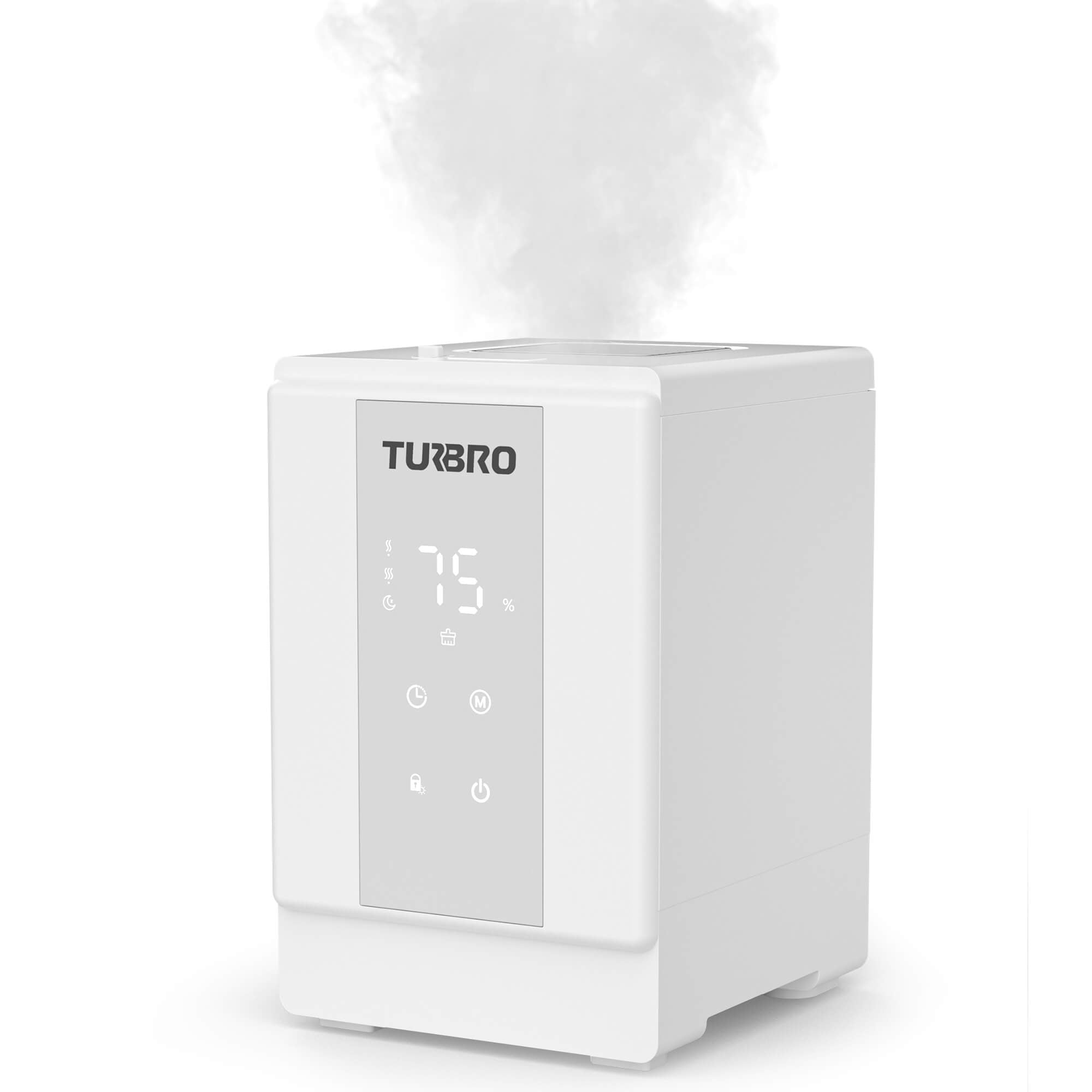 Greenland 4L Stainless Steel Steam Warm Mist Humidifier – TURBRO, view 2