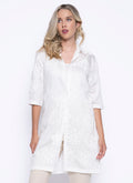KADOU BOUTIQUE Picadilly Embellished Long Shirt — main product shot