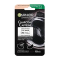Garnier Charcoal and Caffeine Eye Mask - Reduce Puffiness and Dark Circles, Dermatologically Tested, Fragrance-Free Skincare