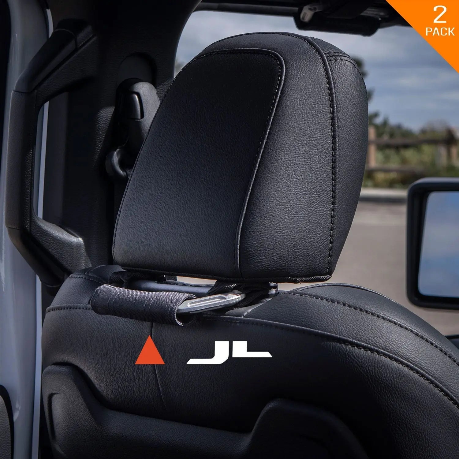 GPCA GP Back Grip PRO — Rear Headrest Handles for All Cars & Trucks — comparison shot