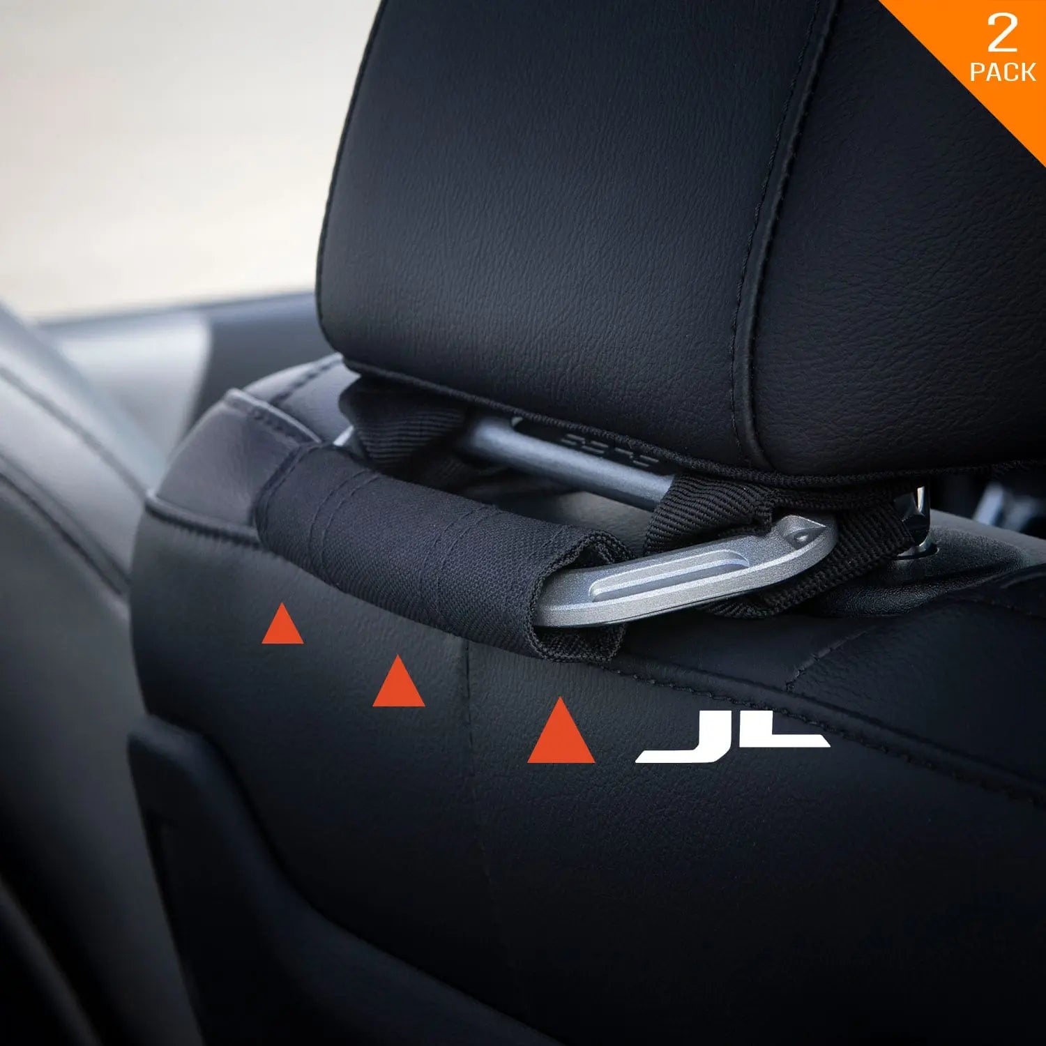GPCA GP Back Grip PRO — Rear Headrest Handles for All Cars & Trucks — main product shot
