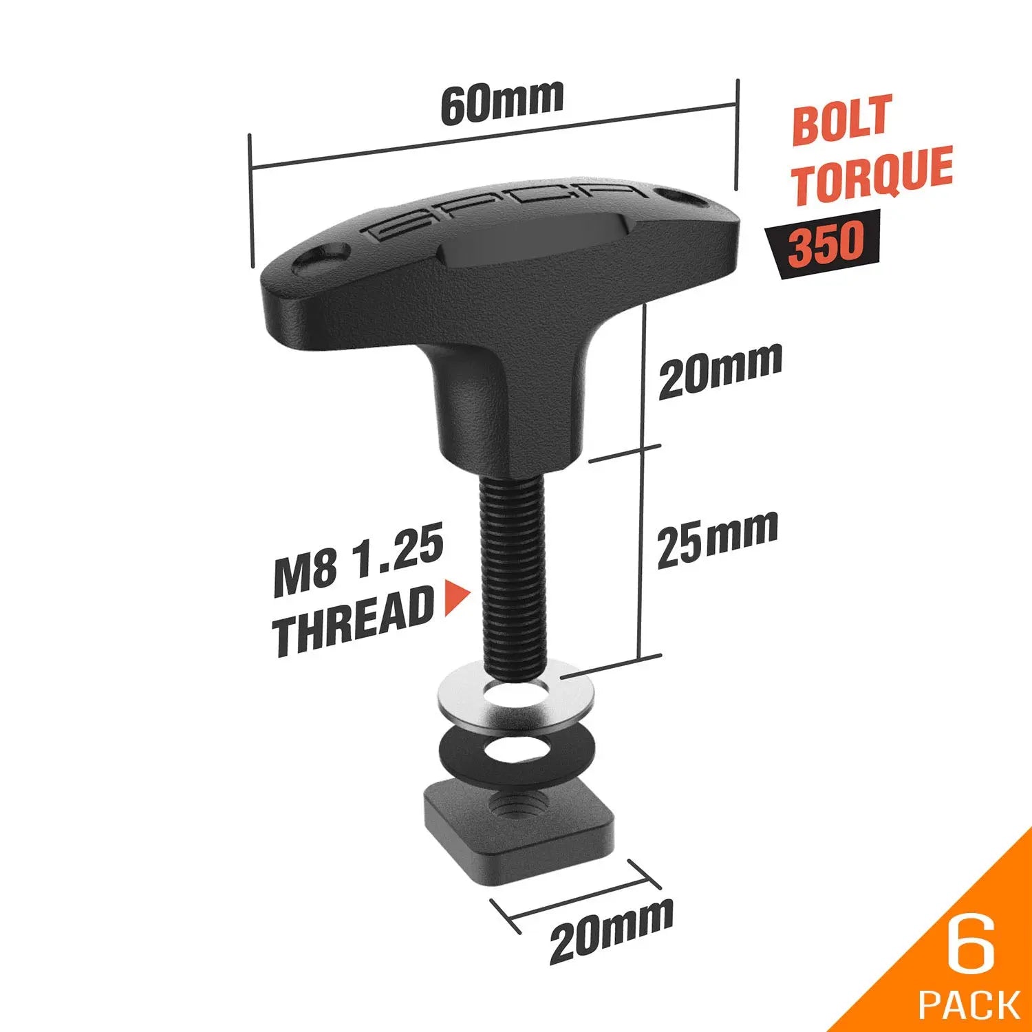 GPCA Jeep Wrangler Tie-Down Anchor PRO — Versatile Quick-Release — alternative angle