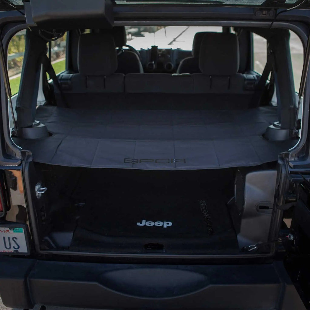 GPCA Jeep Wrangler JK 4DR Cargo Cover PRO (2007–2018) — alternative angle