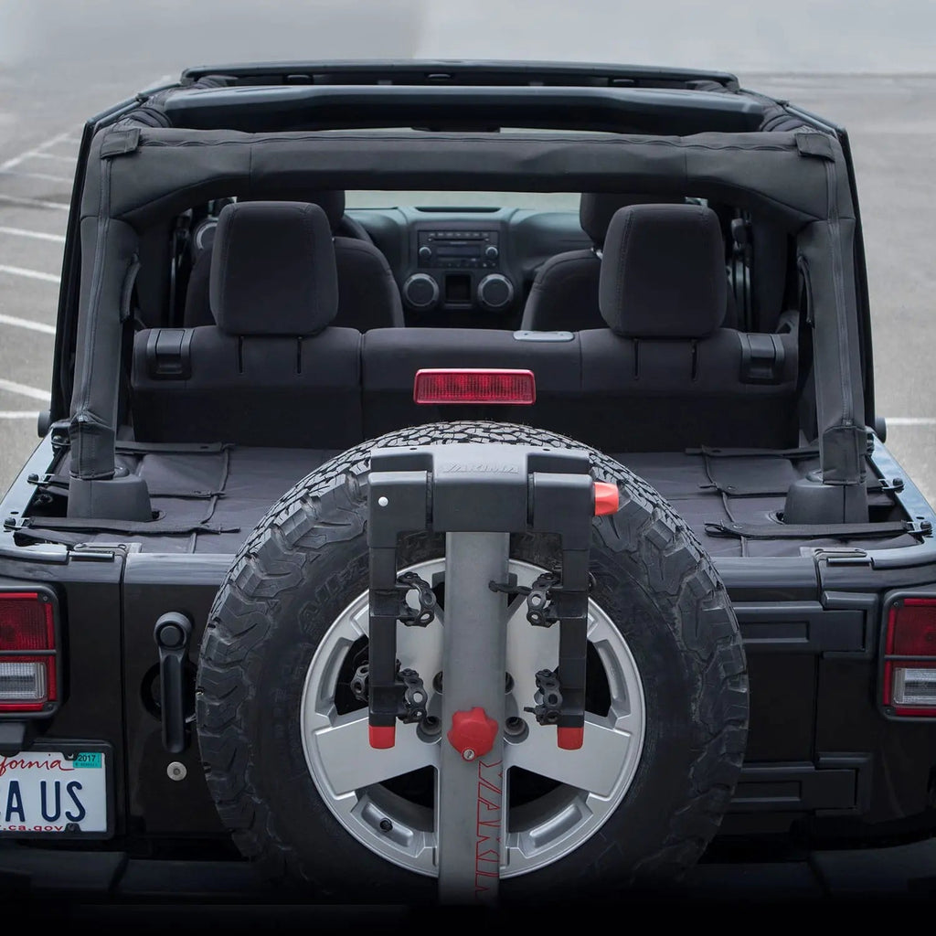 GPCA Jeep Wrangler JK 4DR Cargo Cover PRO (2007–2018) — lifestyle context