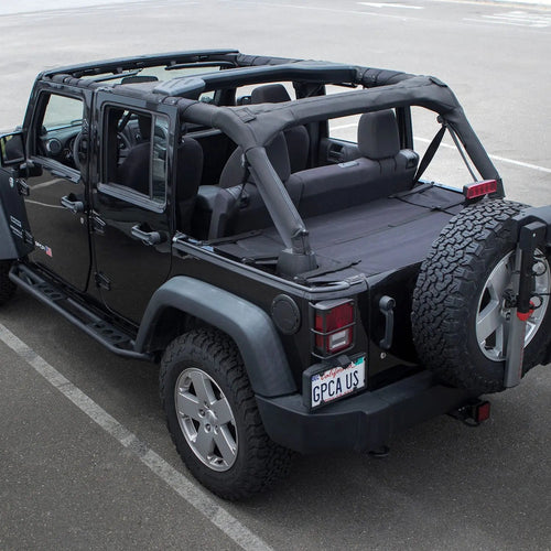 GPCA GPCA Jeep Wrangler JK 4DR Cargo Cover PRO Freedom Pack (2007-2018) — construction detail