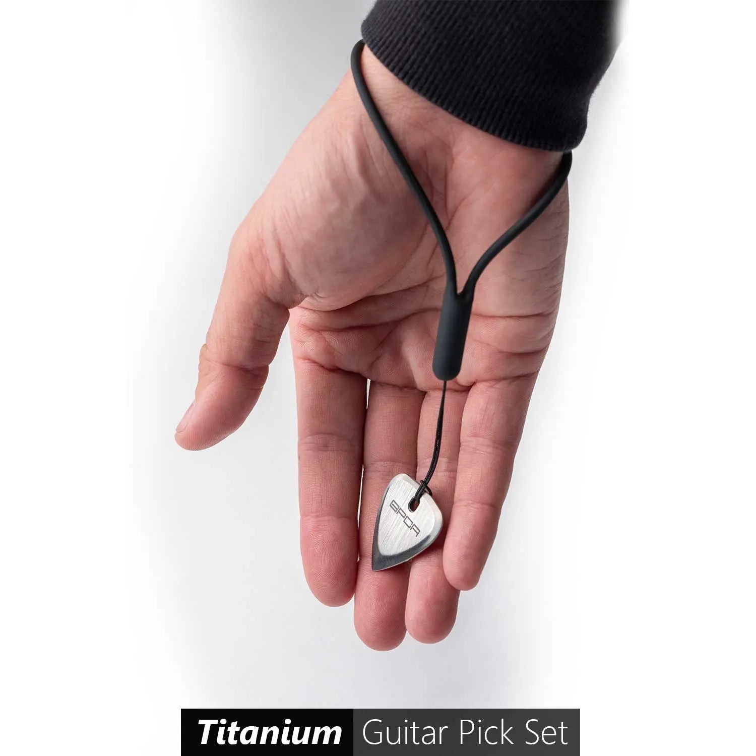 GPCA GPCA Titanium Guitar Pick Set — side view