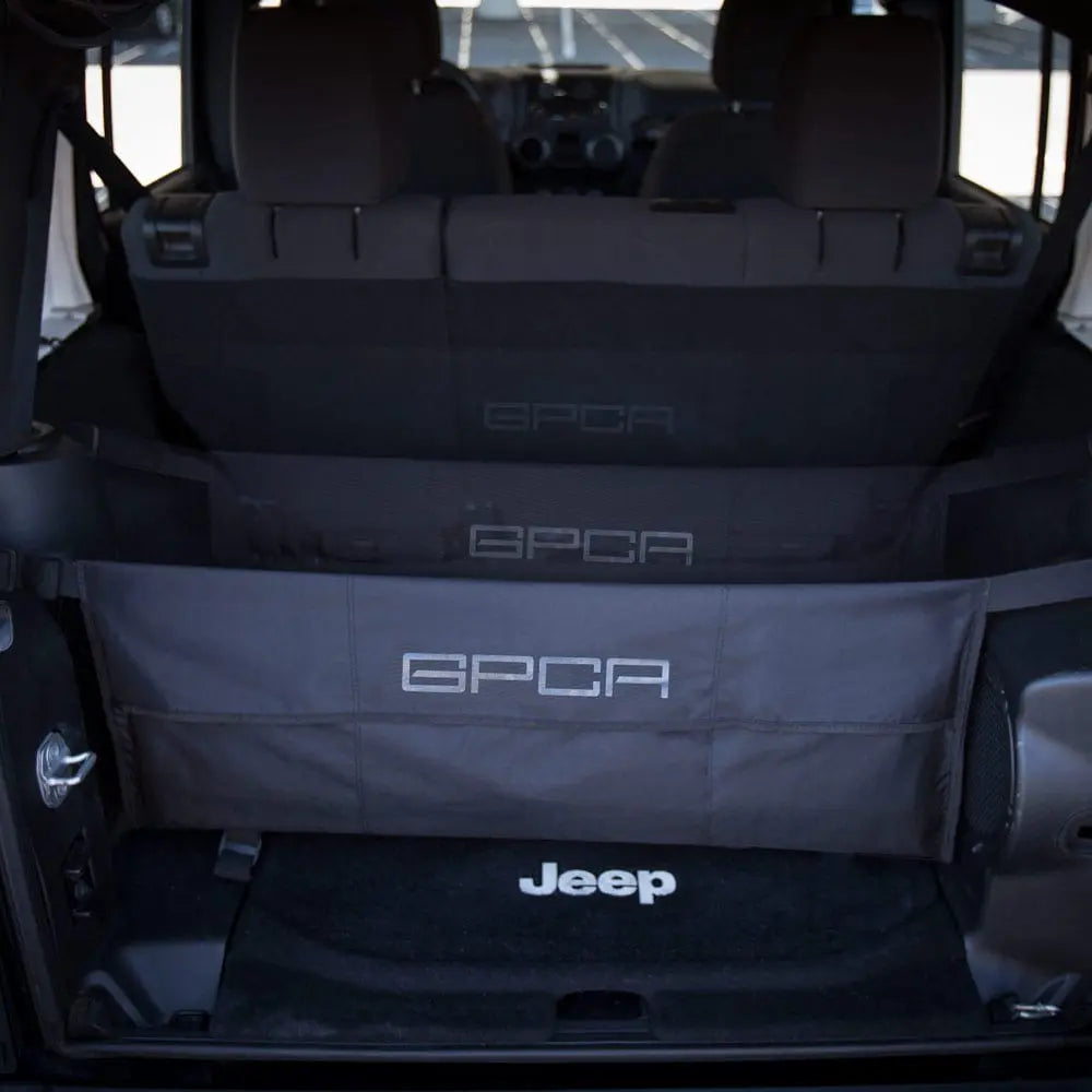 GPCA Jeep Wrangler JK 4DR Cargo Freedom Pack LITE (2007-2018) — size reference