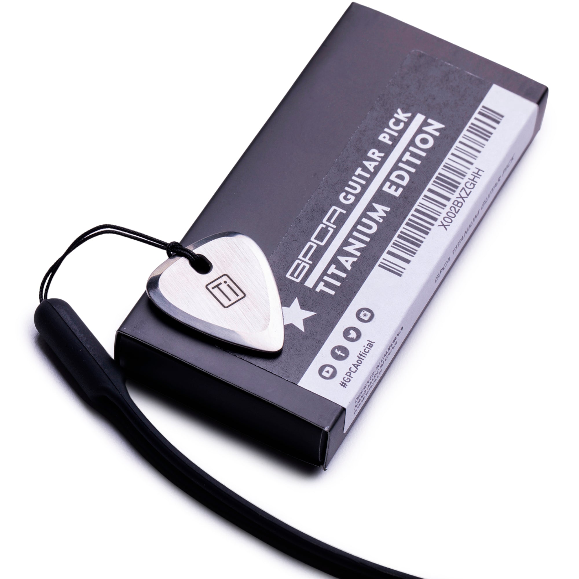 GPCA GPCA Titanium Guitar Pick Set — feature highlight