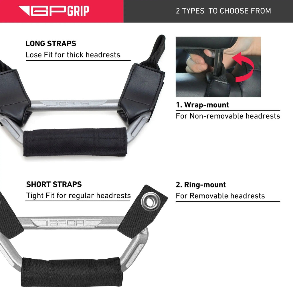 GPCA GP Back Grip PRO — Rear Headrest Handles for All Cars & Trucks — lifestyle context