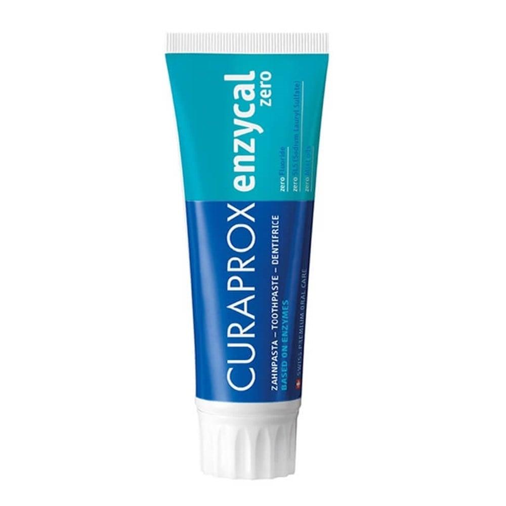 Curaprox Enzycal Zero Toothpaste - Natural Enzyme-Based Oral Care, 75ml