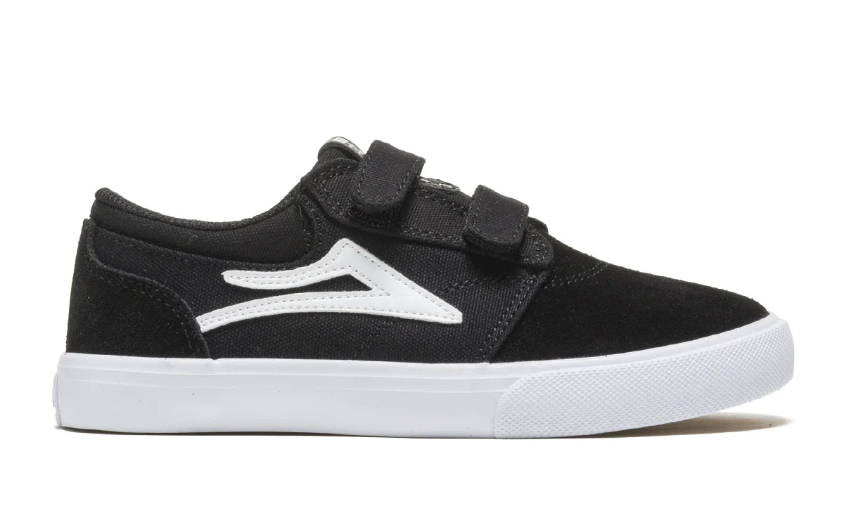 Lakai Shoes Griffin Kids - Black/White Suede