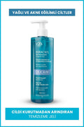 Ducray Keracnyl Foaming Gel 400ml - Acne Treatment Cleansing Gel for Oily Skin
