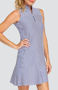 Tali Dress - Stripe Jacquard