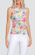 Adriana Top - Sunset Blooms