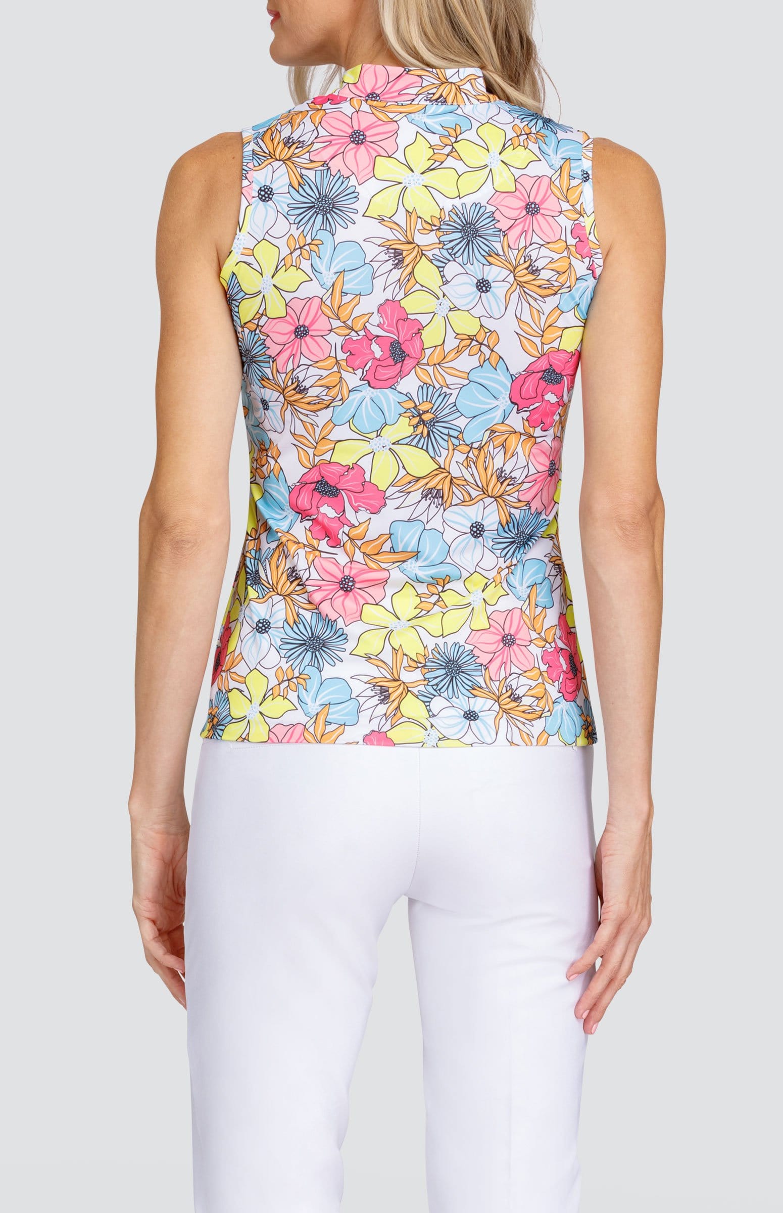 Adriana Top - Sunset Blooms