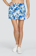 Charlotte 14.5" Skort - Lilies
