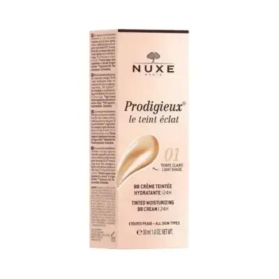 Nuxe Prodigieux Tinted Moisturizing BB Cream - 01 Light - Natural Radiance, Lightweight Coverage, Fair Skin Perfector