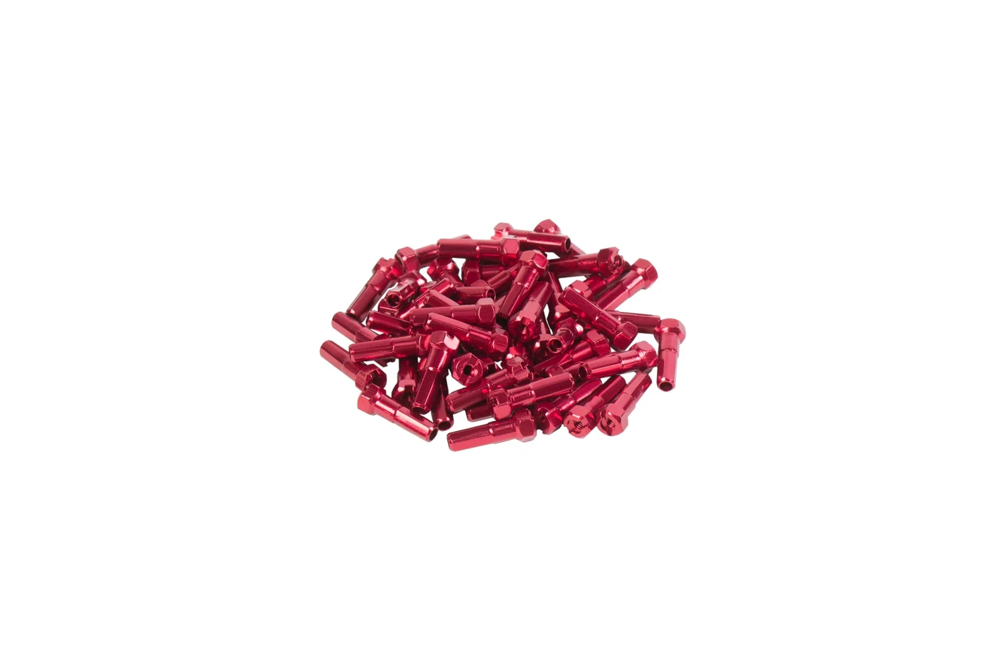 GSport BMX Taper-Hex Nipples - Anodized Red