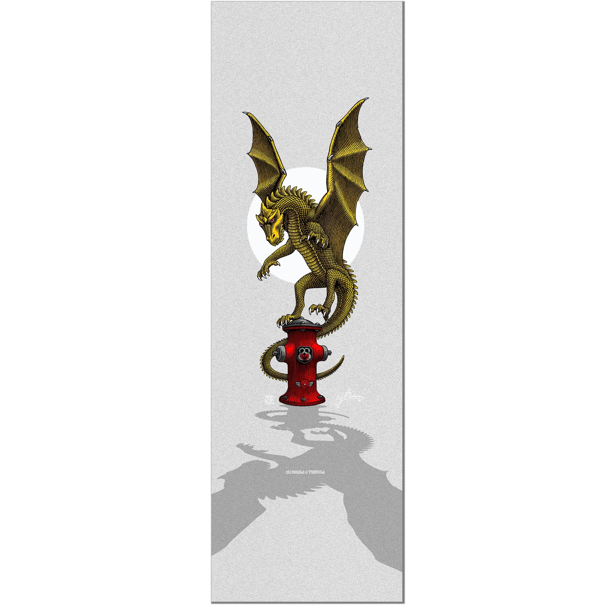 Powell Peralta Anderson Hydrant Griptape - 10.5″x33″ Clear