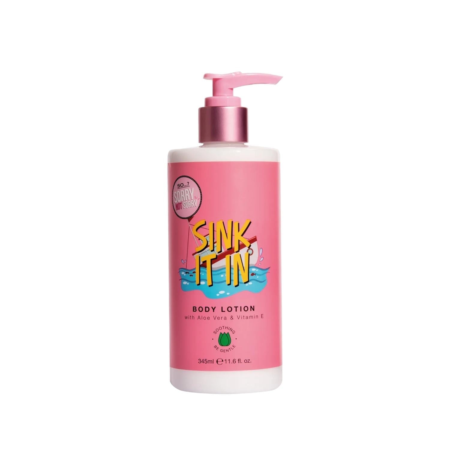 So...? Sorry Not Sorry Sink It In Body Lotion - 11.67 fl oz Hydrating Moisturizer for Dry Skin