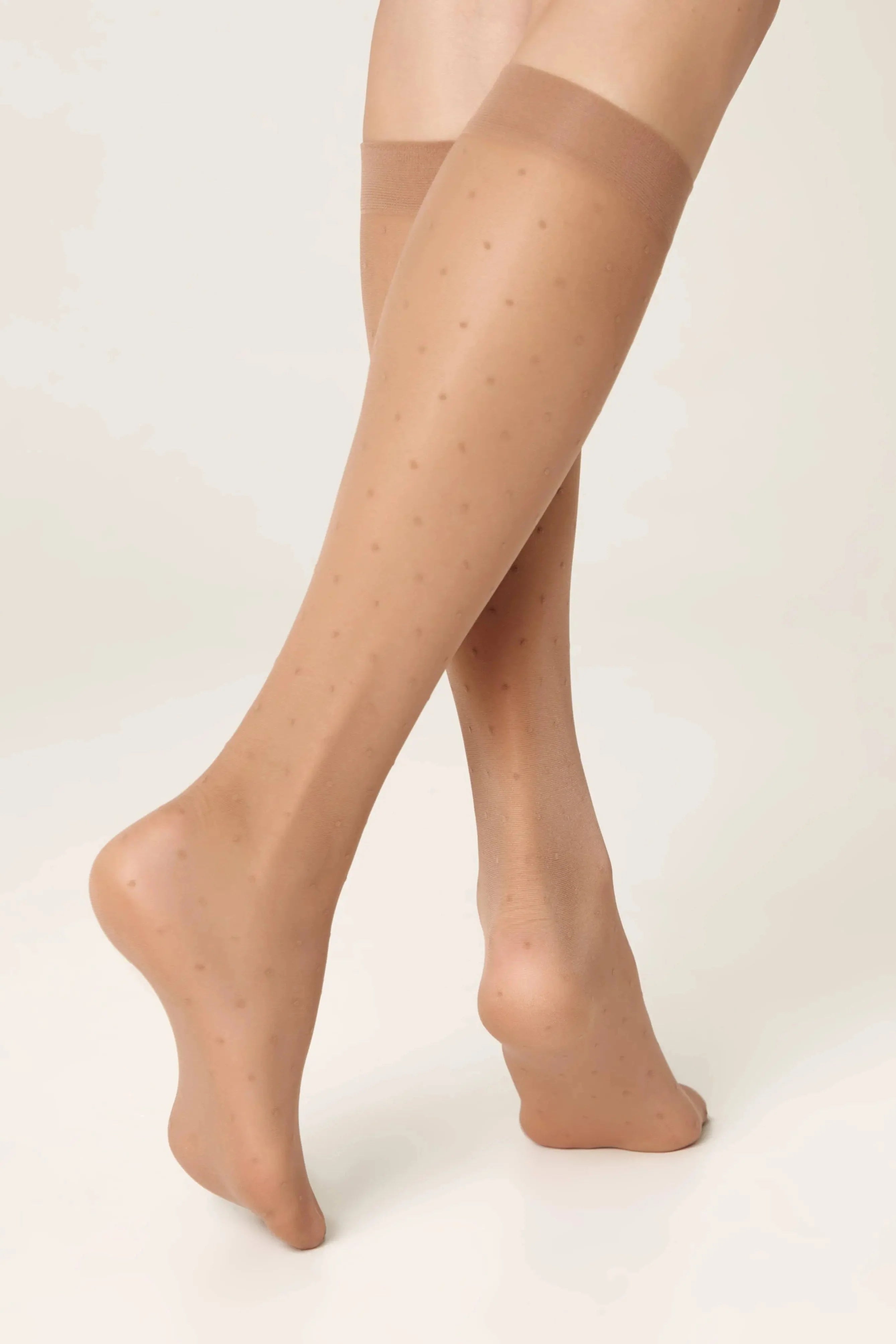TheRanok.com Fantasy Knee Highs Conte Dots — in-use photo