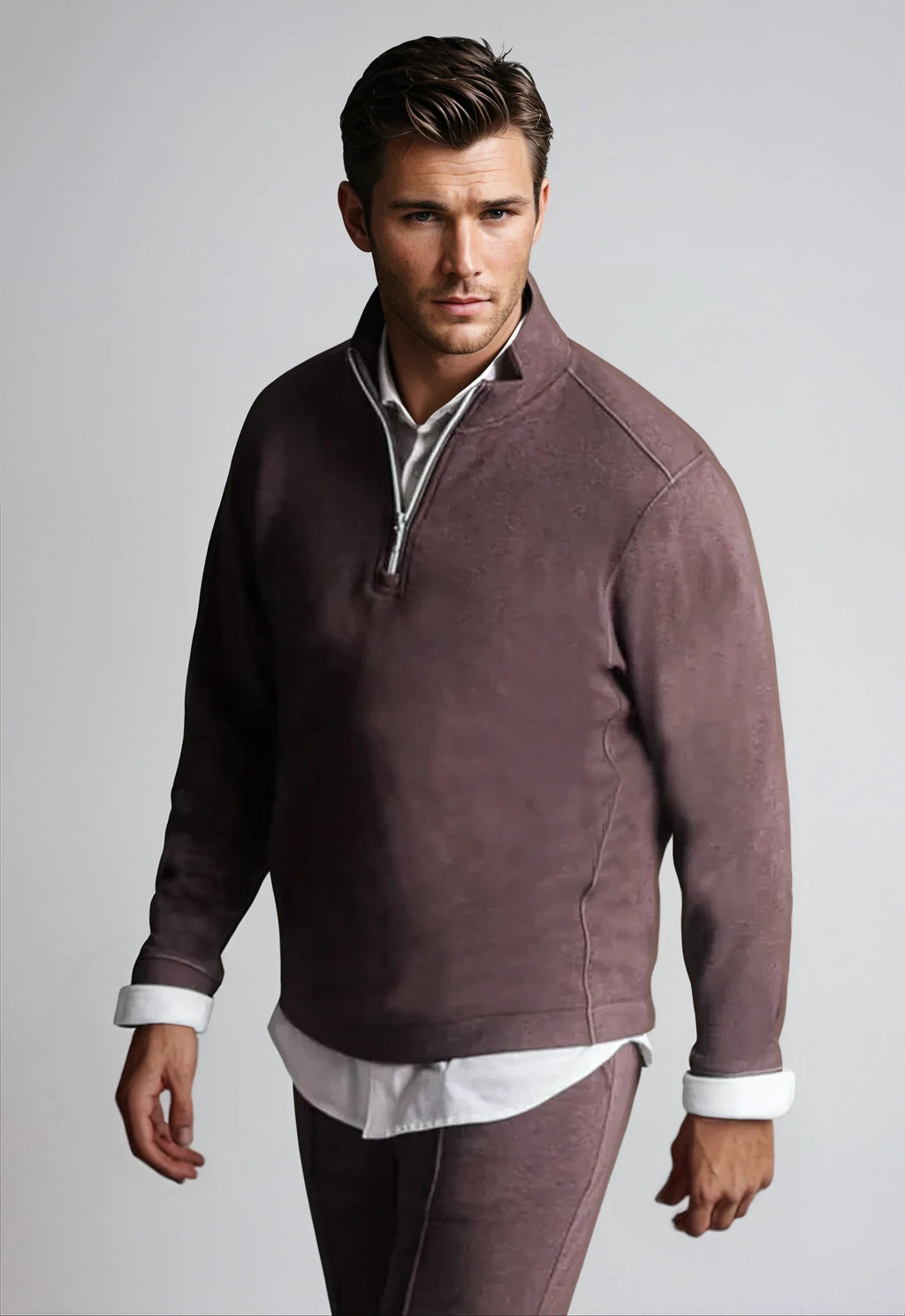 Buki Game Day Suit Matching Set - Espresso — side view