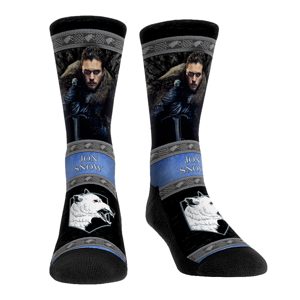 Rock 'Em Socks Rock 'Em Socks Game of Thrones - Jon Snow  - Hero Pose — main product shot