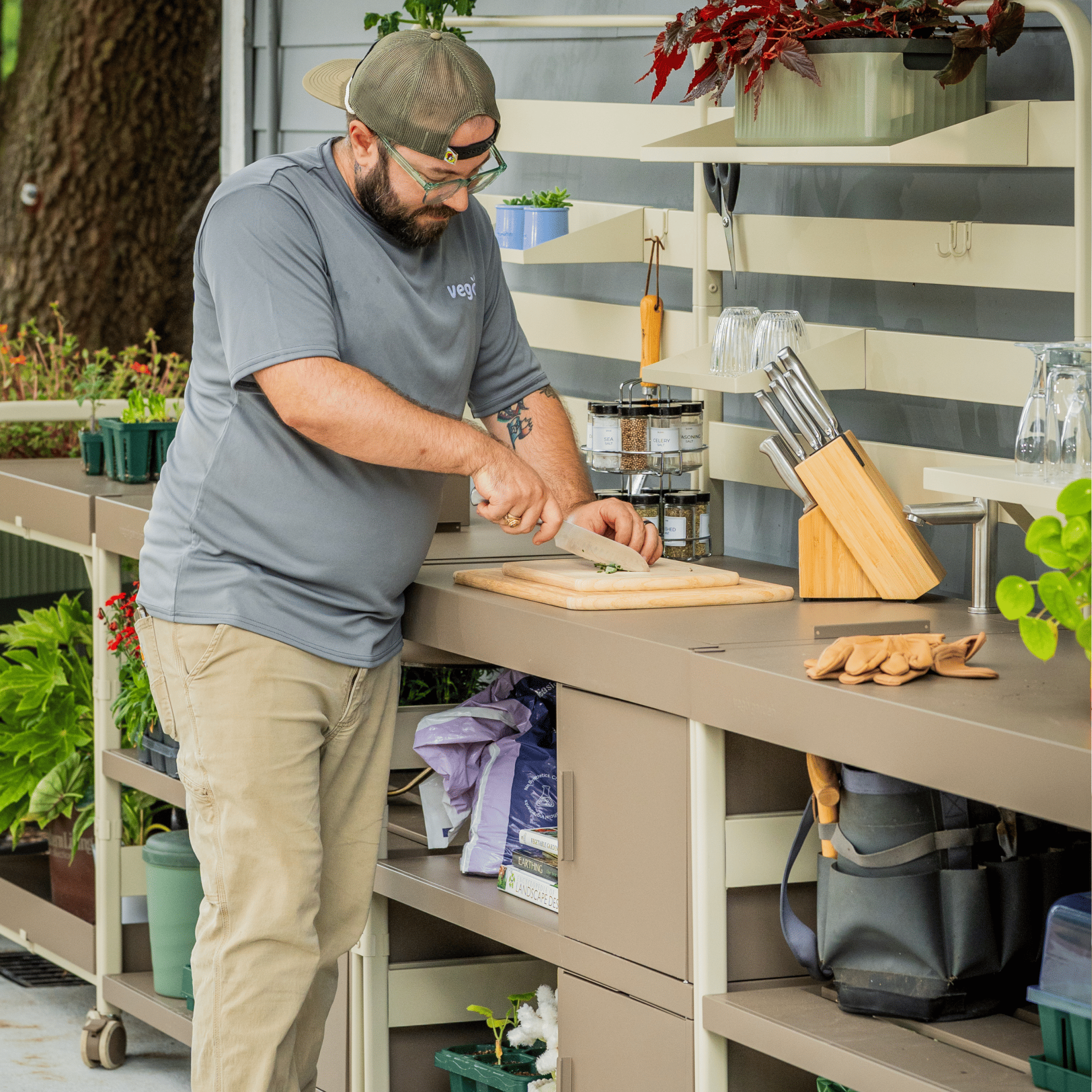 Garden Sink Station – Vego Garden, view 20