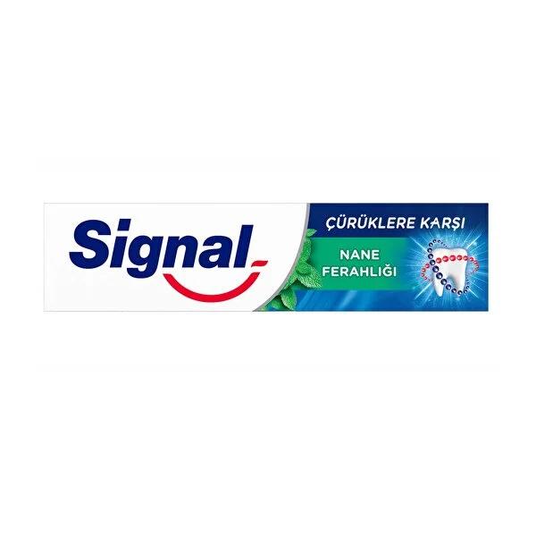 Signal Toothpaste - Mint Flavored Oral Hygiene for Fresh Breath - 3.38 fl oz