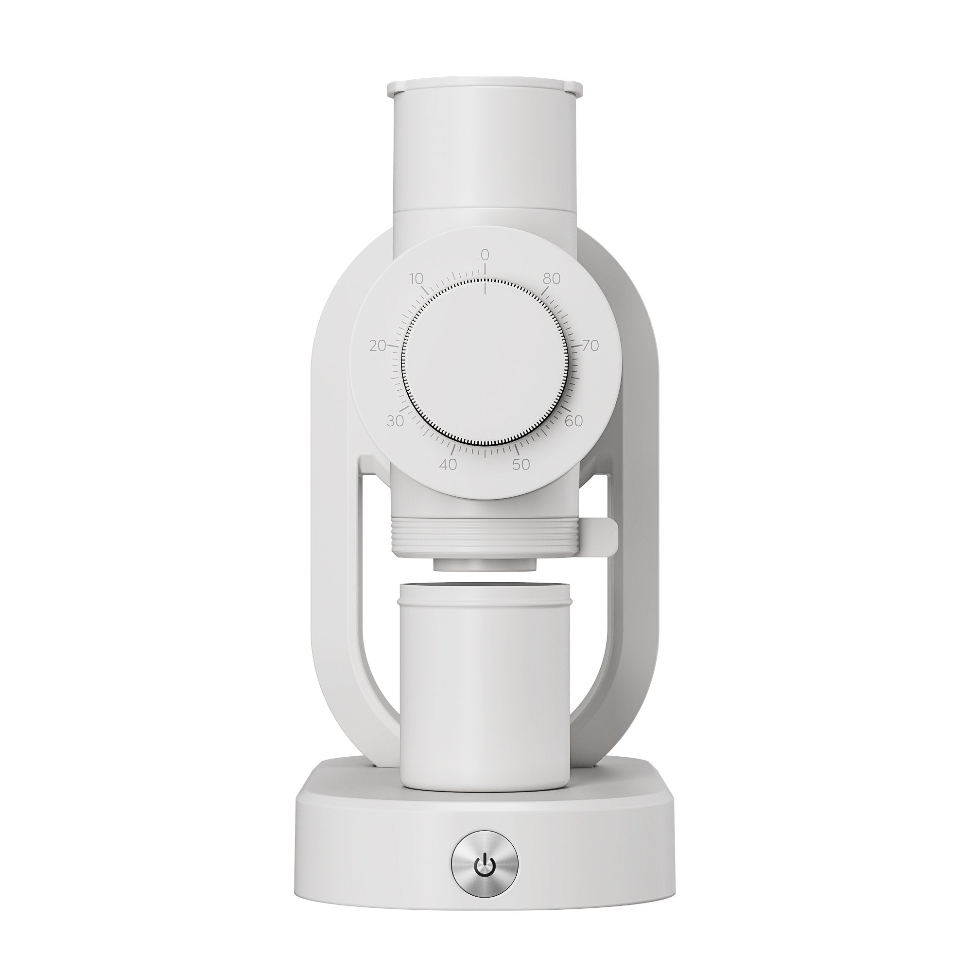 Geimori GU64 Gen2 Single Dose Coffee Grinder with 64mm Flat Burr, Anti-Static Design, Stepless Adjustment, Adjustable RPM, Ze