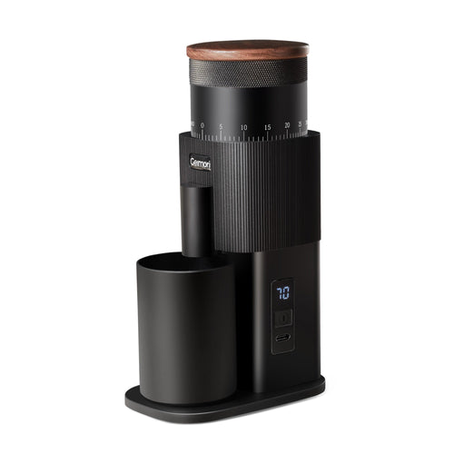 Geimori T38-The True Pro Grade Portable Coffee Grinder with 38mm Conical Burrs, 3600mAh Batteries, Stepless Grind Settings – 