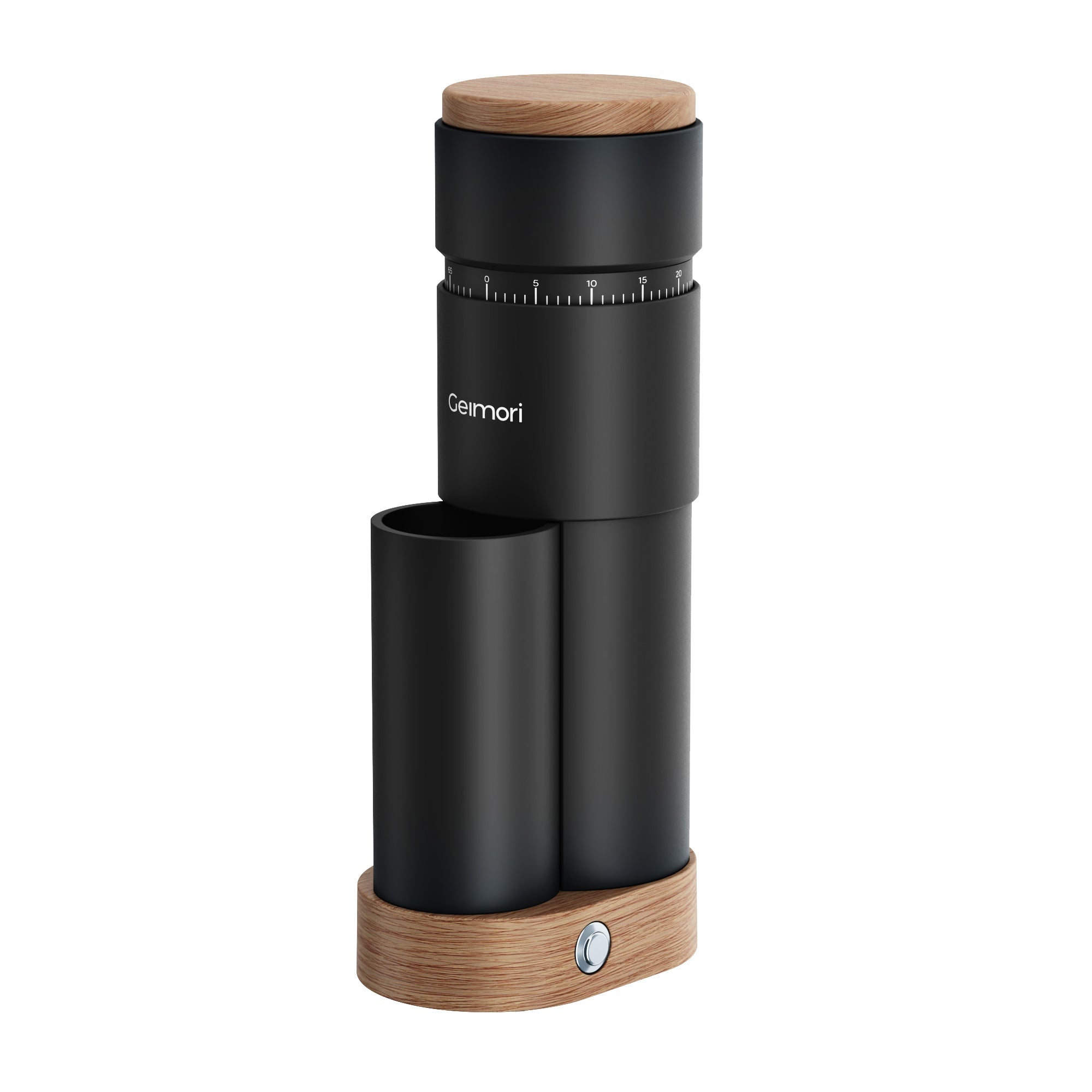 Geimori T38 Plus-The True Pro Grade Portable Coffee Grinder with 38mm Conical Burr, Anti-Static Tech, Stepless Grind Settings