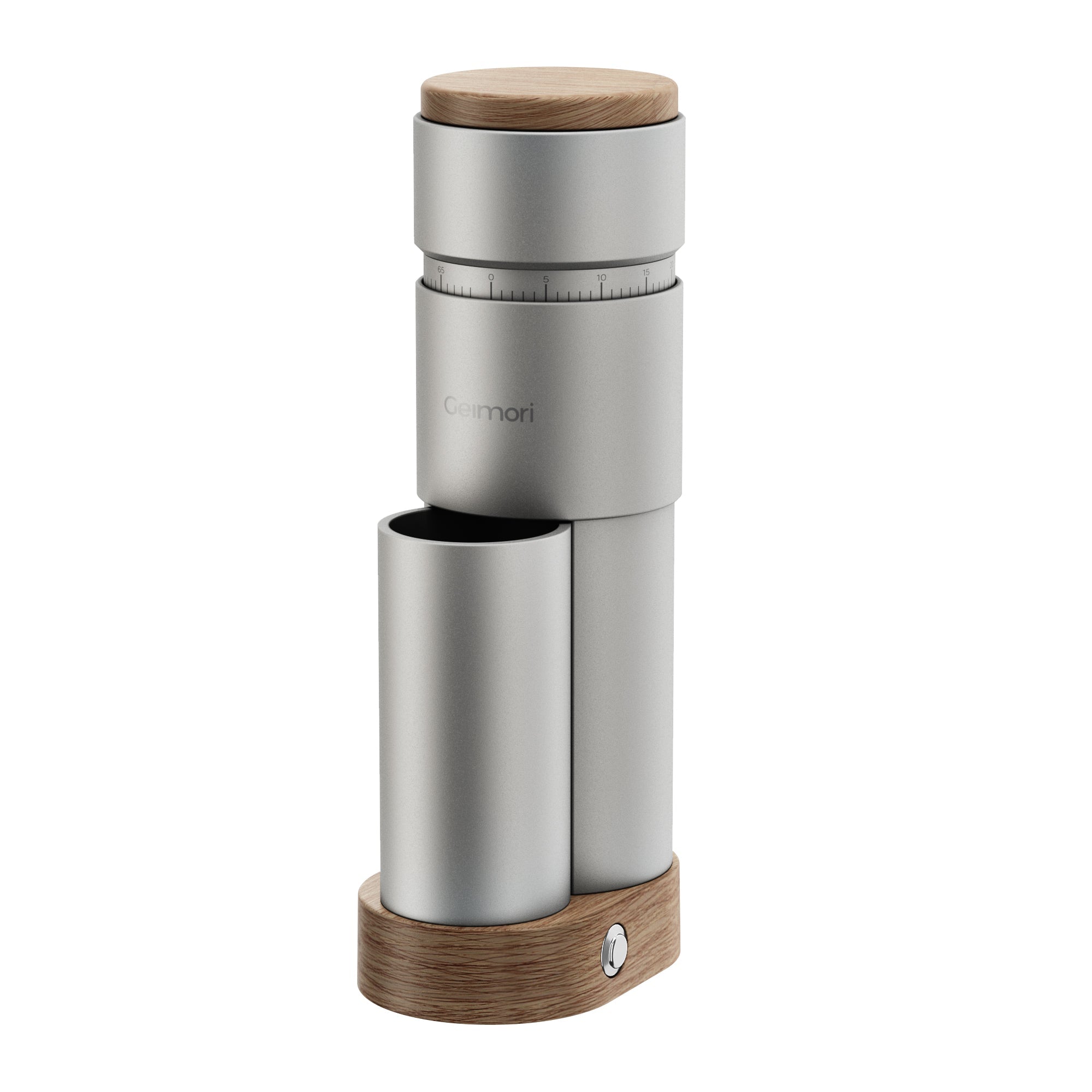 Geimori T38 Plus-The True Pro Grade Portable Coffee Grinder with 38mm Conical Burr, Anti-Static Tech, Stepless Grind Settings
