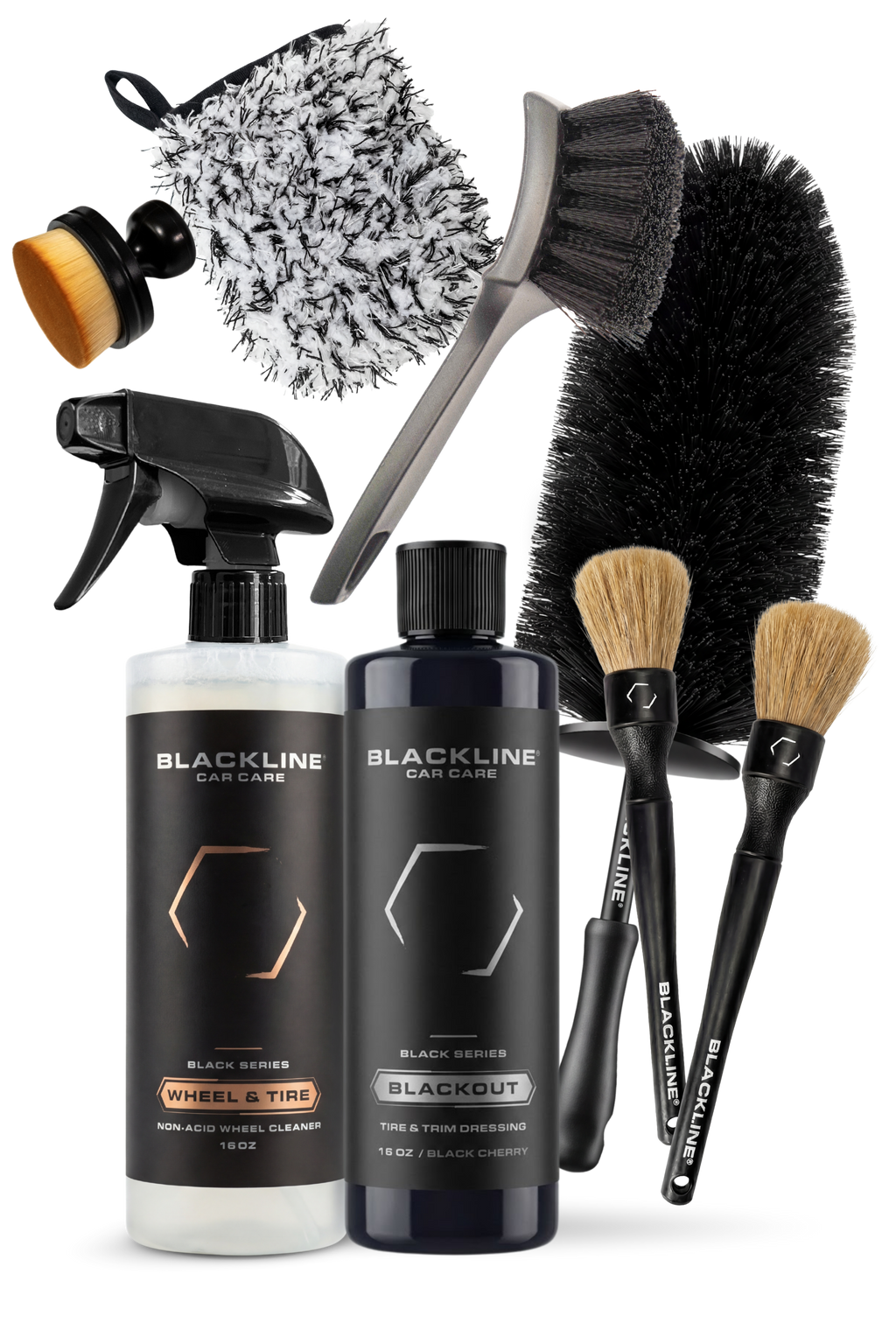 BLACKLINE® BLACKOUT TRIM & TIRE DRESSING – Blackline Car Care, view 16