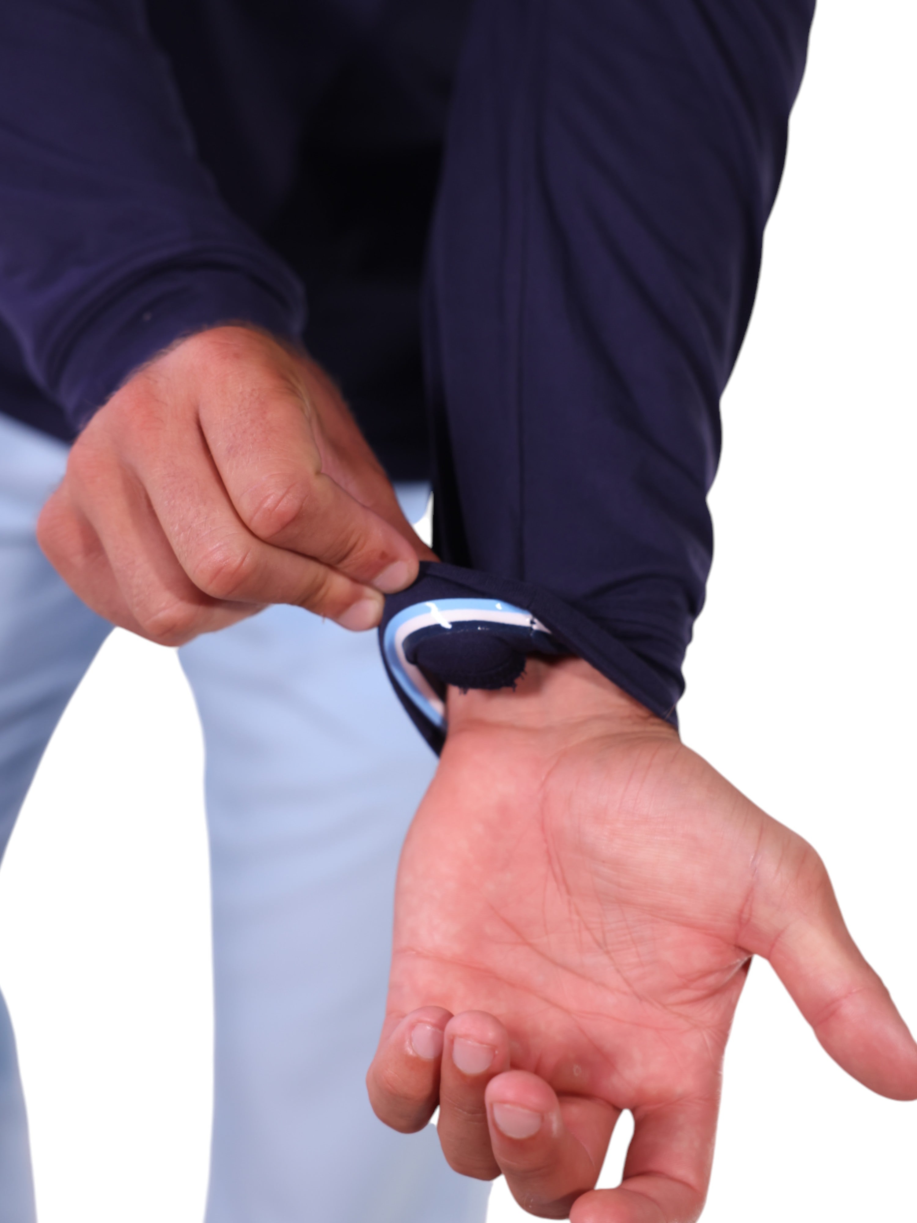 White Water Life Monterey Performance Quarter Zip — detail shot 8
