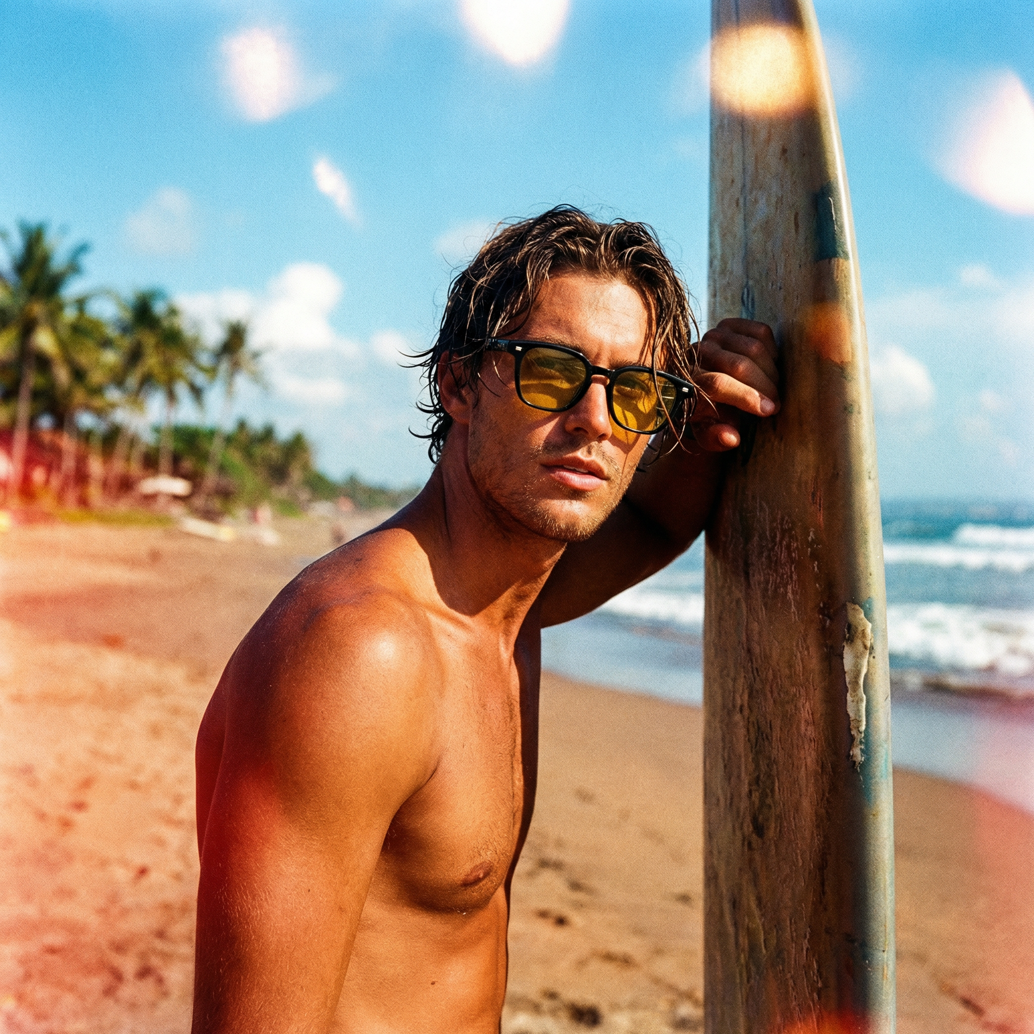 OHO's OHO's JESSIE Sunglasses (Color Variant 3) — Vintage-Inspired Aviator — construction detail
