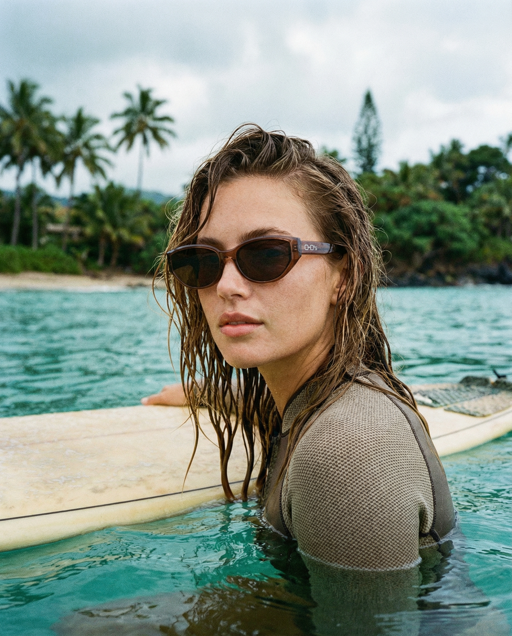 OHO's OHO's RIDGE Sunglasses (Color Variant 3) — Angular Ridge Silhouette — construction detail