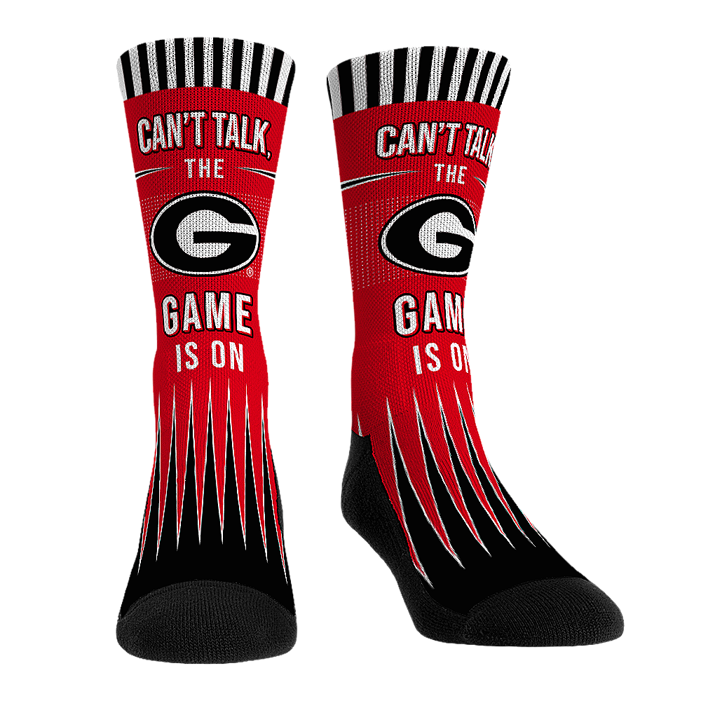 Rock 'Em Socks Rock 'Em Socks Georgia Bulldogs - Can't Talk — main product shot