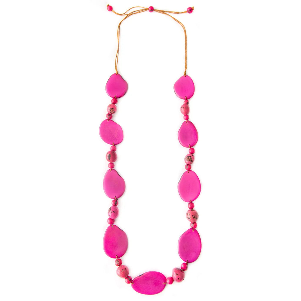KADOU BOUTIQUE Tagua Georgina Necklace — detail close-up