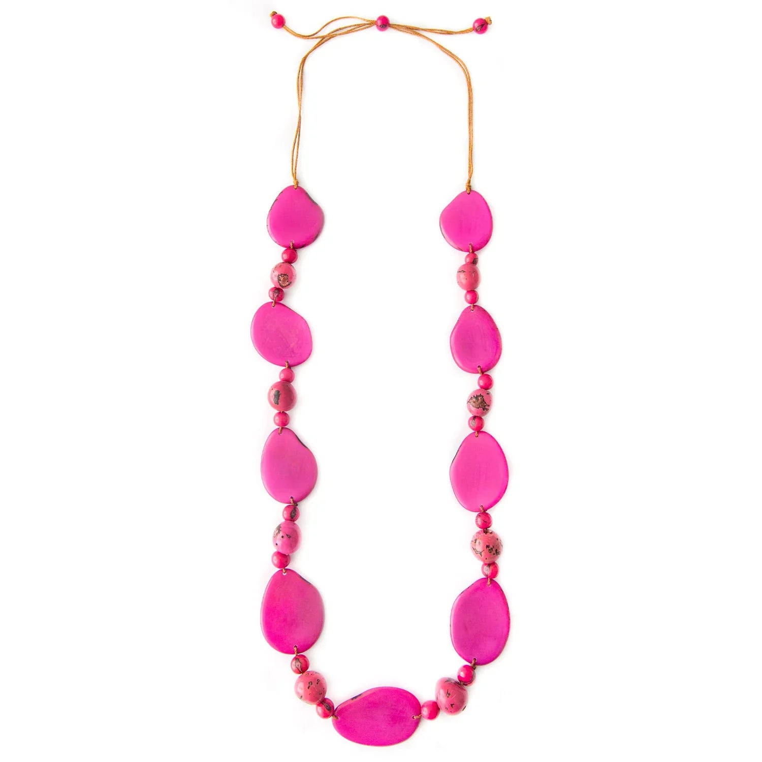 KADOU BOUTIQUE Tagua Georgina Necklace — detail close-up