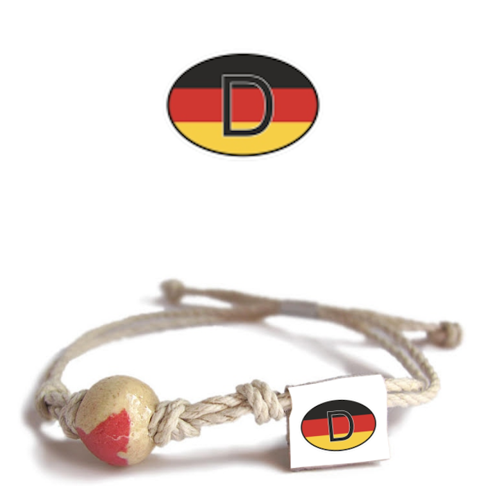 Earth Bands Germany Bracelet | Anklet — main product shot
