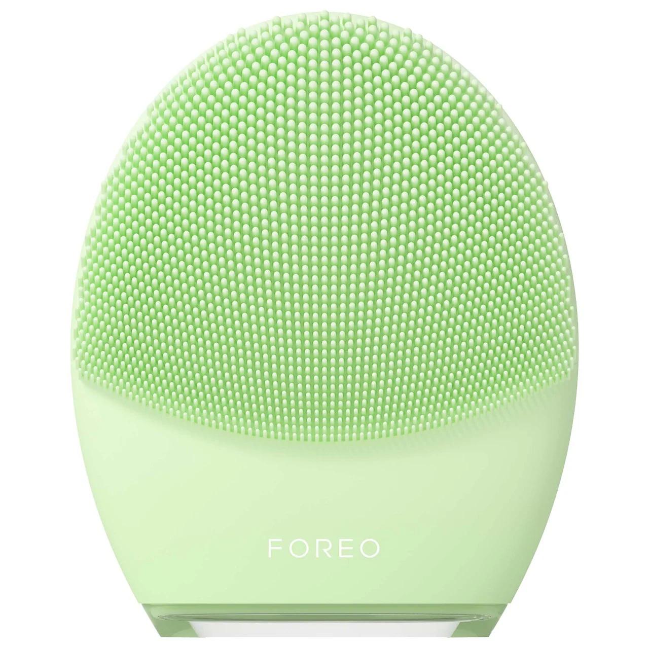 FOREO LUNA 4 Facial Cleansing Brush for Combination Skin - Customizable Skincare Tool with Firming Massage